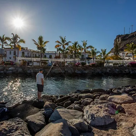 Rivera Del Puerto Luxury Penthouse With Great Terrace And Sea View Apartment Puerto De Mogan