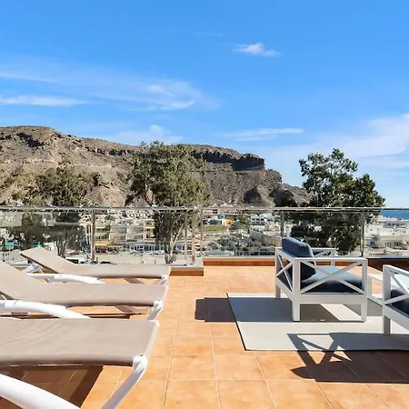 Rivera Del Puerto Luxury Penthouse With Great Terrace And Sea View * Puerto De Mogan